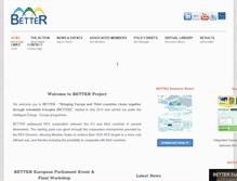 Tablet Screenshot of better-project.net